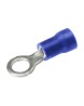 Zapata Terminal Anillo Ais. De Vinilo Azul Tor. 5/16 Cal. 16-14 Awg Burndy