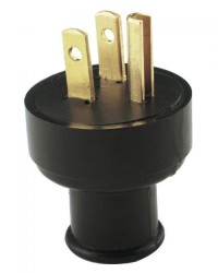 M5274 | CLAVIJA DE HULE ATERRIZADA 2 P. MAS TIERRA 15AMP. 127V | ARROW HART