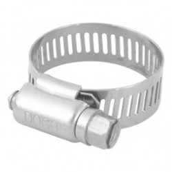 Abrazadera sinfin de acero inoxidable #20 3/4" A 1-3/4"
