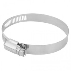 Abrazadera sinfin de acero inoxidable #72 4-1/8" A 5"