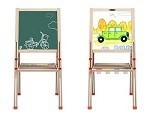 0488 *Caballete MAGNÉTICO ALTURA AJUSTABLE p/NIÑOS DE 4 a 10 AÑOS* (55×120-140 cm.) +10 Accesorios.