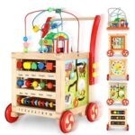 0389 *ANDADOR INTERACTIVO Multi-Actividades de Madera* (33.5×58 cm.)