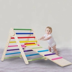 7084 *Escaladora Arcoiris c/Rampa* (100×88.50×60 cm.)