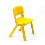 3253 *Silla Escolar Infantil Reforzada AMARILLA* (32×55 cm.) 1 Pca.