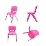 3253 *Silla Escolar Infantil Reforzada MAGENTA* (32×55 cm.) 1 Pca.