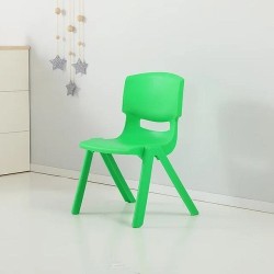 3253 *Silla Escolar Infantil Reforzada VERDE MANZANA* (32×55 cm.) 1 Pca.