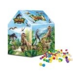 0532-D *Casita Armable DINOSAURIOS c/Pelotas* (93x69x130x70x48) Casita +50 Pelotas d/Alberca.