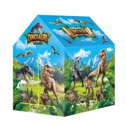 0532-D *Casita Armable DINOSAURIOS c/Pelotas* (93x69x130x70x48) Casita +50 Pelotas d/Alberca.