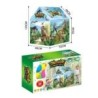 0532-D *Casita Armable DINOSAURIOS c/Pelotas* (93x69x130x70x48) Casita +50 Pelotas d/Alberca.
