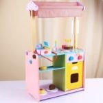 6208 *Tienda de Pasteles Rosa c/Accesorios* (41×70.5 cm.) 18 Pcs.