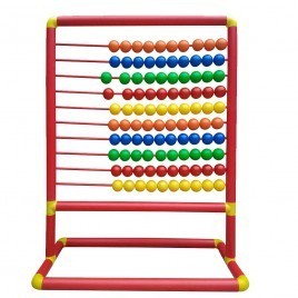 1000 *Ábaco Gigante 10 Líneas Tubo 2* (130 x 106 cm.)