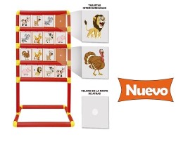 1013 *Memorama JUMBO TUBULAR ANIMALES* (60×120 cm.)