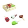 1405 *HELADOS e/Caja MADERA* (18×14.5 cm.) 7 Pcs.