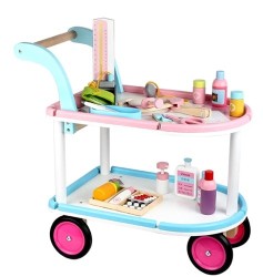 3291 *CARRITO MÉDICO* (45×50 cm.) +22 Accesorios