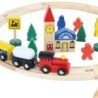 9612 *TREN en la Ciudad d/Madera*  (38×24 cm.) 48 Pcs.