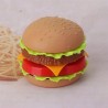 7667 *SET D/2 HAMBURGUESAS PLÁSTICAS* (22×15 cm.) 14Pcs.