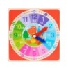 1123 *Reloj d/Madera* (15×15 cm.) 8 Diferentes.
