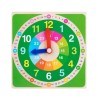 1123 *Reloj d/Madera* (15×15 cm.) 8 Diferentes.