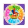1123 *Reloj d/Madera* (15×15 cm.) 8 Diferentes.