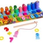9099 *Multi-Tablero Cognitivo Chico 6 en 1* (30×15.5 cm.) 40 Pcs.