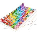 9100 *Multi-Tablero Cognitivo 7 en 1* (45×22.5 cm.) 80 Pcs.