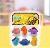 8384 *Dinosaurios d/Hule* (20×25 cm.) 6 Pcs.