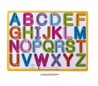 0434-L *Tablero Traza Letras en Madera* (30×22.5 cm.)