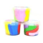 4448 *Foamy Moldeable e/Tina Transparente c/6 Colores* (10×7 cm.)