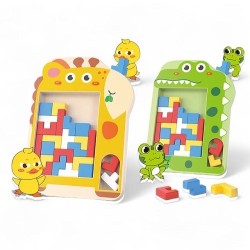 9819 *Tetris Plástico Look Out* (12×18 cm.) 2 Diferentes.
