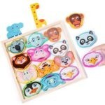 6914 *Tablero Cognitivo 12 Dibujos y Figuras* (21.5×21.5 cm.) 8 Diferentes.