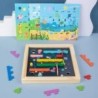 6944 *Tablero Laberinto Intercambiable* (20×20 cm.) 4Tableros Dobles+20 Pcs.