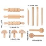 7174 *Juego de Rodillos Montessori* (21×16 cm.) 12 Pcs.