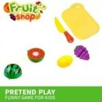 7182 *Frutas p/Cortar e/Blister* (19×28.5 cm.) 8 Pcs.