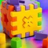 4230 *Mini Cubo Didáctico Armable* (21.5×25 cm.) 4 Cubos+8 Figuras Geométricas.