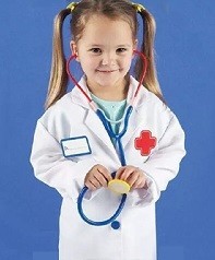 4217 *Set Charola Doctor Play Set* (16×26 cm.) 13 Pcs.