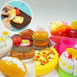 9209 *Cutting Toy Set* (19.5×30 cm.) 10 Pcs.