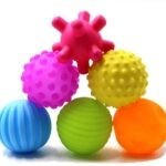 4190 *SET de Pelotas Sensoriales* (20×25 cm.) 6 Pcs.