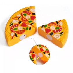 13L25 *Pizza c/Velcro, Charola y Accesorios* (19.5×26 cm.) 11 Pcs.