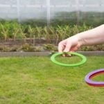 0480 *Aros de Colores p/Lanzar* (13 cm.) 10 Pcs.