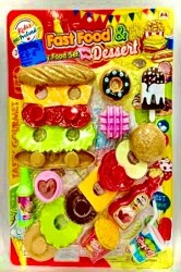 2995 *Fast Food & Play Good Set* (32×45 cm.) 20 Pcs.