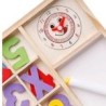 2253-C *Caja Visual de Cálculo Matemático* (25x20cm.) 32 Números + Reloj + Pintaron + Plumón c/Borrador.