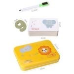 9924 *Tarjetas de Operaciones Matemáticas e/Caja Metálica* (18×13 cm.) 77 Pcs.