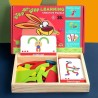 8614 *Construye Paso a Paso NIVEL 2-B* (28x19x5 cm.) 50 Tarjetas +42 Pcs.
