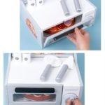 8444 *Horno de Pizza Magnética en Madera* (25.5×19.7×11.5 cm.) 30 Pcs.