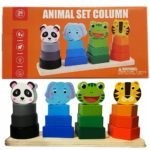 8554 *Apilador de 4 Columnas Animales* (22.5×11.6 cm.)