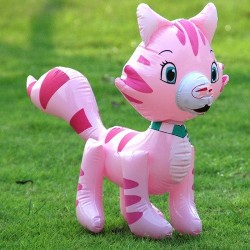0467 *Gatita Inflable* (40×38 cm.) INDIVIDUAL.
