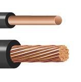 CABLE DE COBRE TIPO THW LS DE CAL. 4 AWG 600V. | VIAKON