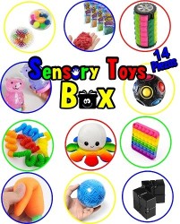 0450 *JUMBO Sensory Box* (40×25 cm.) 14 Pcs.