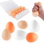 4523 *Simulation Egg Toy* 10 Pcs. (6 cm.) Hidrogel.
