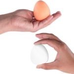 4523 *Simulation Egg Toy* 10 Pcs. (6 cm.) Hidrogel.
